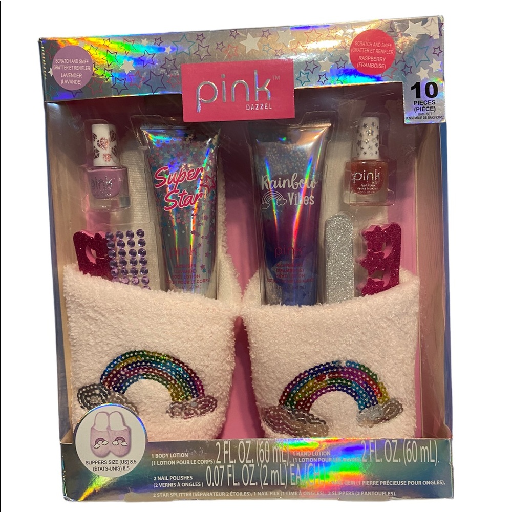 Pink Dazzel 10 piece gift set